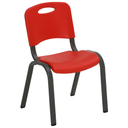 Kids Stacking Chair - Red